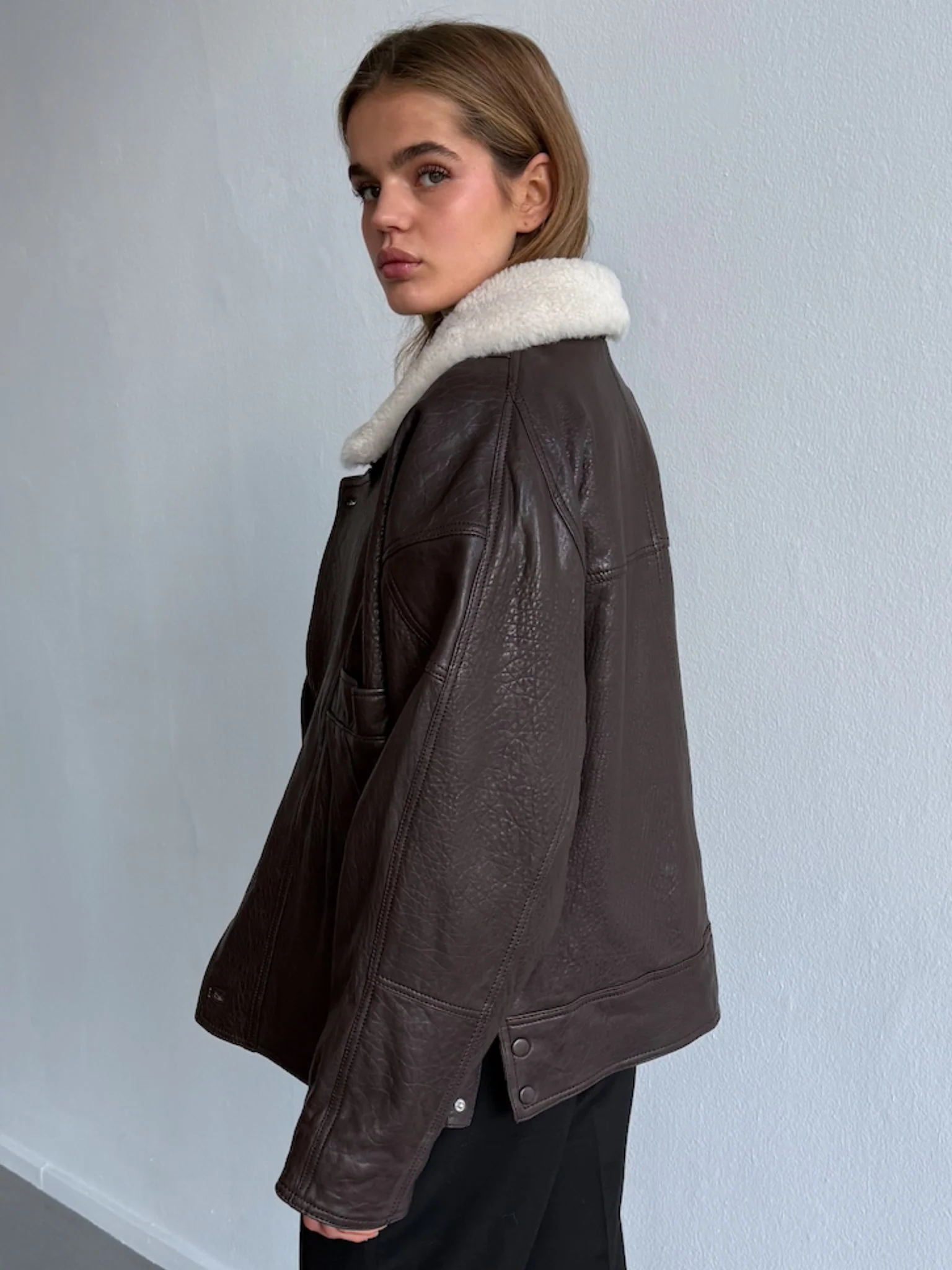 VENDA JACKET - BROWN - Image 6
