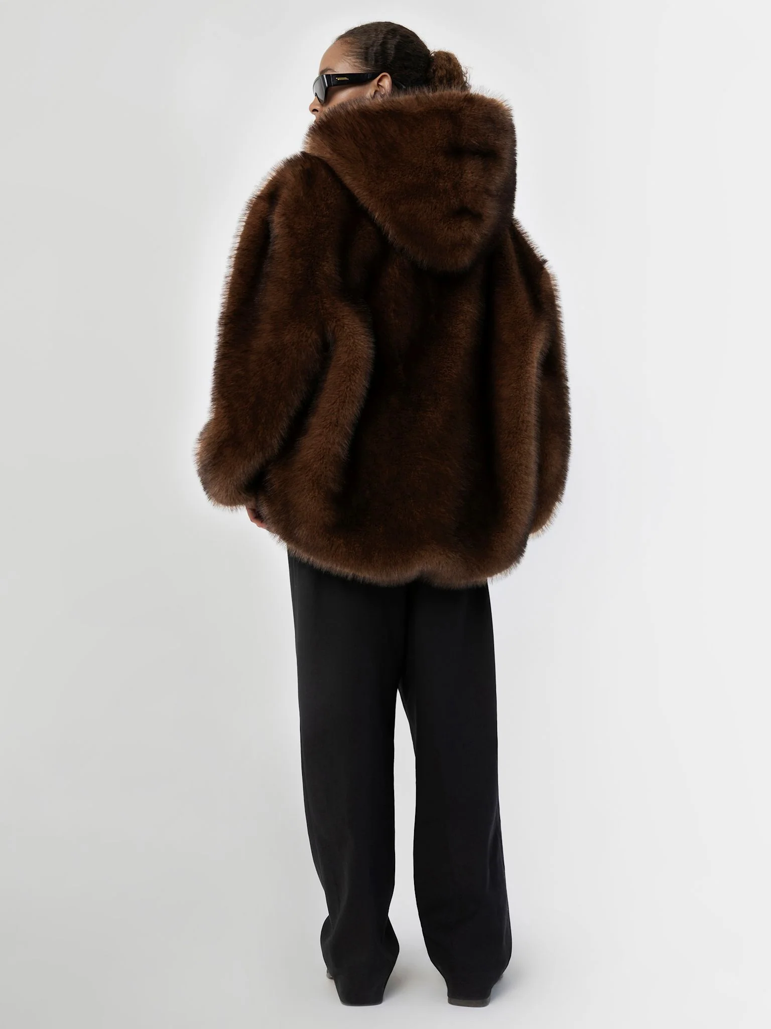 WILMA JACKET - DARK BROWN - Image 8